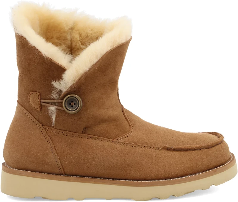 Wrangler Women's Sherpa Lined Cozy Wedge Booties