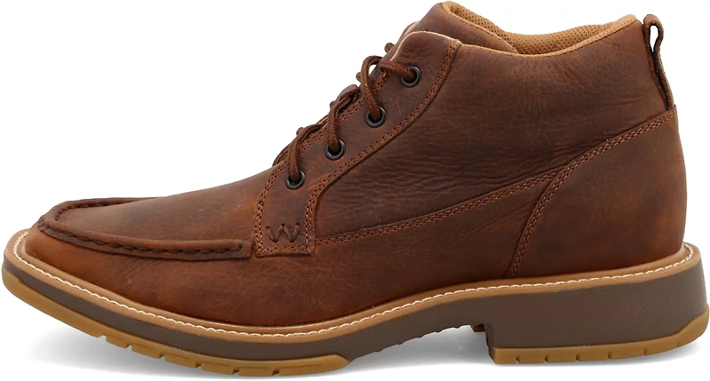 Wrangler Men’s 4 in Square Moc Toe Lace Up Casual Boots