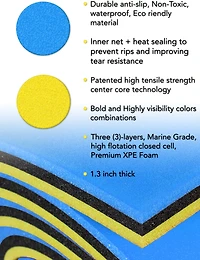 Aladdin 9ft x 6ft Floating Water Mat