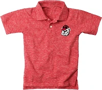 Wes and Willy University of Georgia Cloudy Yarn Polo Shirt