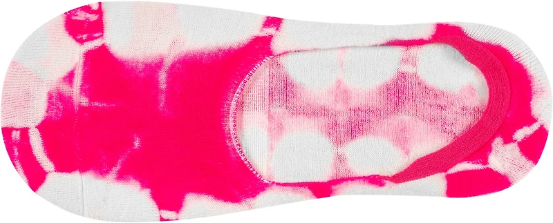 BCG Women’s Tie Dye Footie Socks 6-Pack