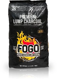 FOGO Charcoal Super Premium Medium 17.6 lb Lump Charcoal