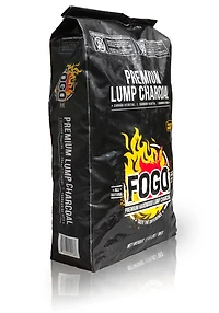 FOGO Charcoal Super Premium Medium 17.6 lb Lump Charcoal