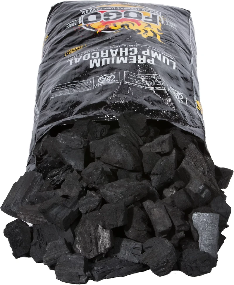 FOGO Charcoal Super Premium Medium 17.6 lb Lump Charcoal