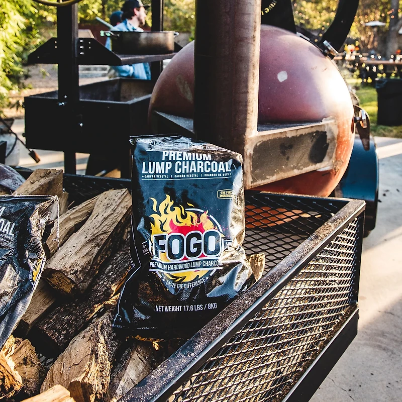 FOGO Charcoal Super Premium Medium 17.6 lb Lump Charcoal