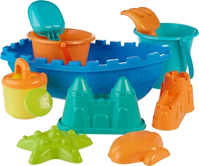 O'Rageous Beach Toys 10-Piece Set