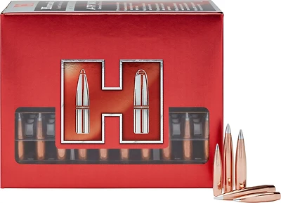 Hornady A-Tip Match 375 Cal .375 390-Grain Reloading Bullets - 25 Rounds