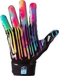 Shock Doctor Adults' Showtime Tie Dye Drip Receiver Glove