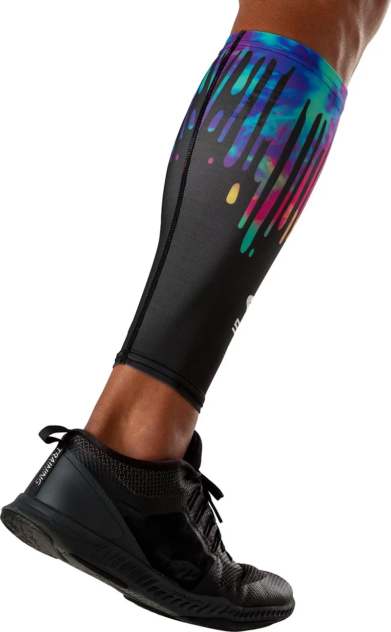 Shock Doctor Adults' Tie Dye Drip Showtime Calf Sleeve