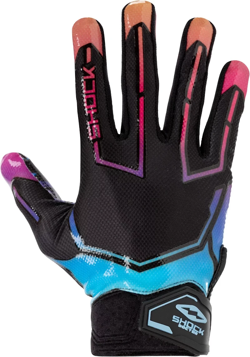 Shock Doctor Adults' Showtime Tie Dye Drip Receiver Glove