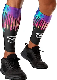 Shock Doctor Adults' Tie Dye Drip Showtime Calf Sleeve