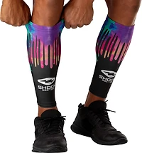 Shock Doctor Adults' Tie Dye Drip Showtime Calf Sleeve