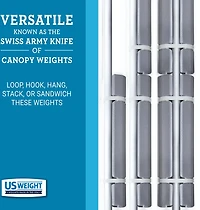 US Weight 60 lb Ingot Canopy Weights