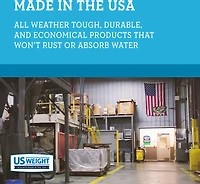 US Weight 60 lb Ingot Canopy Weights