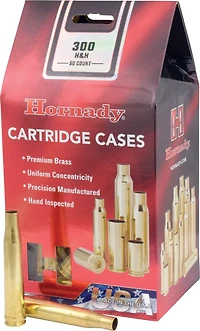 Hornady Unprimed .300 H&H Magnum Cartridge Cases