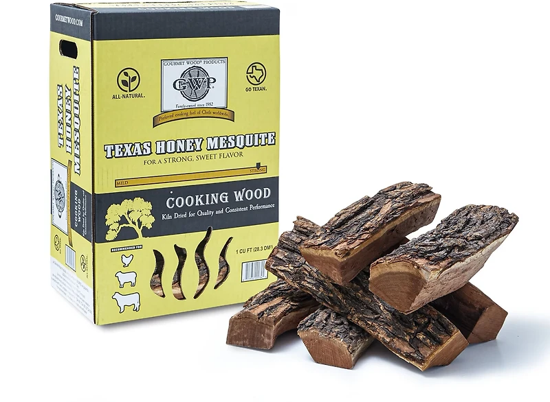 Gourmet Wood Texas Honey Mesquite Cooking Wood
