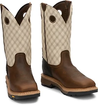 Justin Men's Roughneck EH Wellington Work Boots