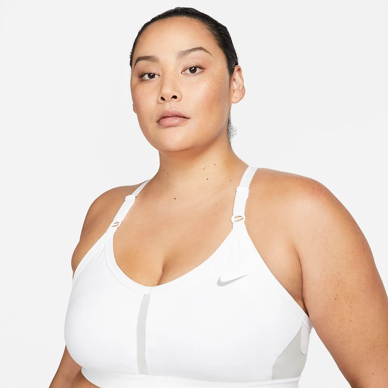 Nike Women's Plus Dri-FIT V-Neck Indy Racerback Bra