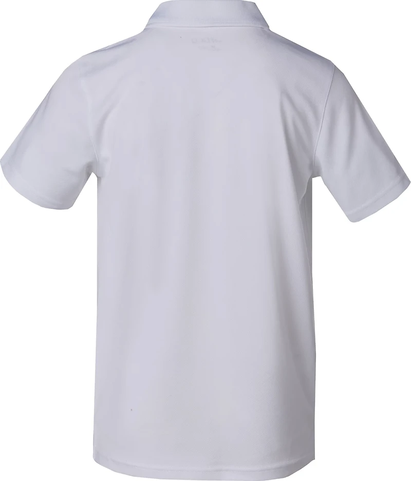 BCG Boys' Solid Short Sleeve Polo T-shirt