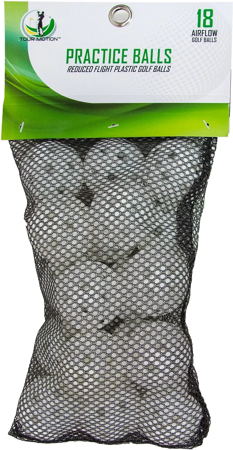 Tour Motion Airflow Practice Golf Balls 18-Pack