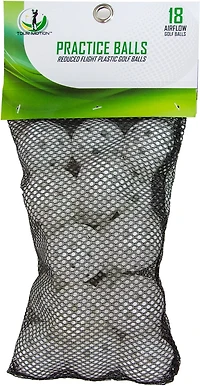 Tour Motion Airflow Practice Golf Balls 18-Pack