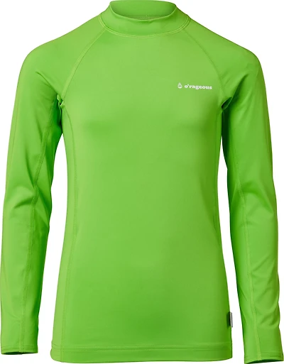 O'Rageous Boys' Solid Long Sleeve Rash Guard