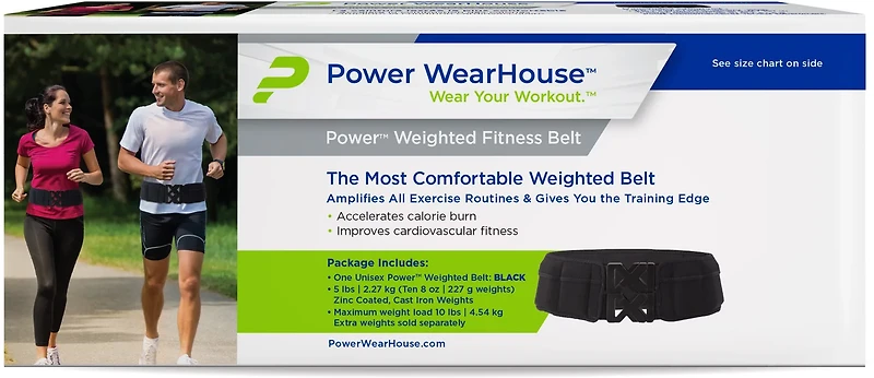 Power WearHouse Weighted Fitness Belt