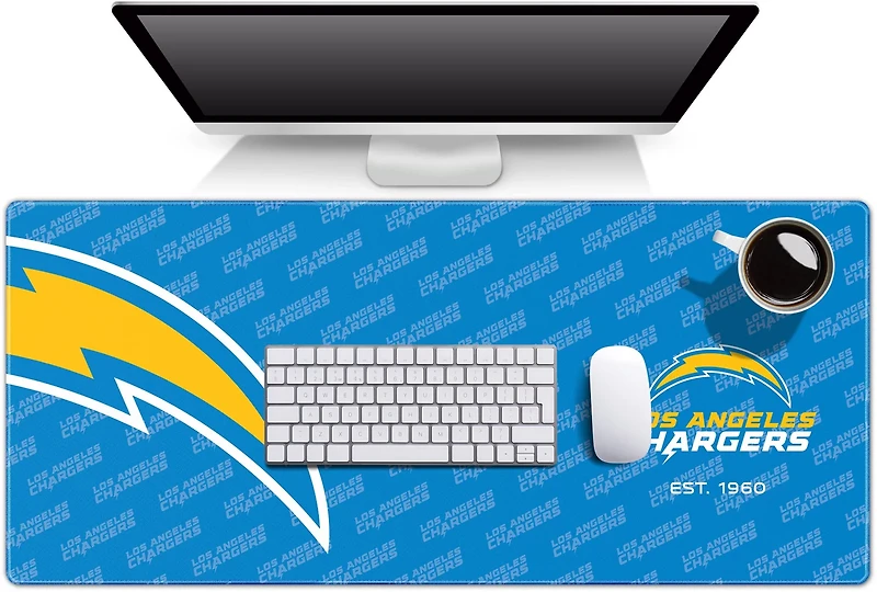 YouTheFan Los Angeles Chargers Series Desk Pad