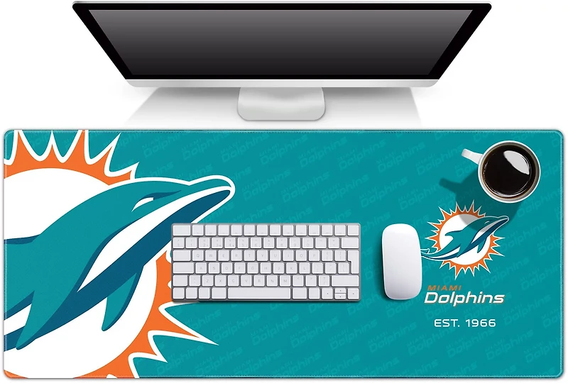YouTheFan Miami Dolphins Series Desk Pad