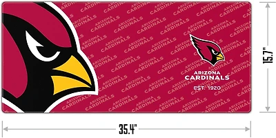 YouTheFan Arizona Cardinals Logo Series Desk Pad