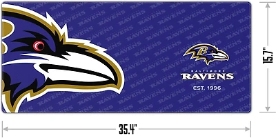 YouTheFan Baltimore Ravens Logo Series Desk Pad
