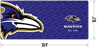 YouTheFan Baltimore Ravens Logo Series Desk Pad