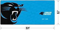 YouTheFan Carolina Panthers Logo Series Desk Pad