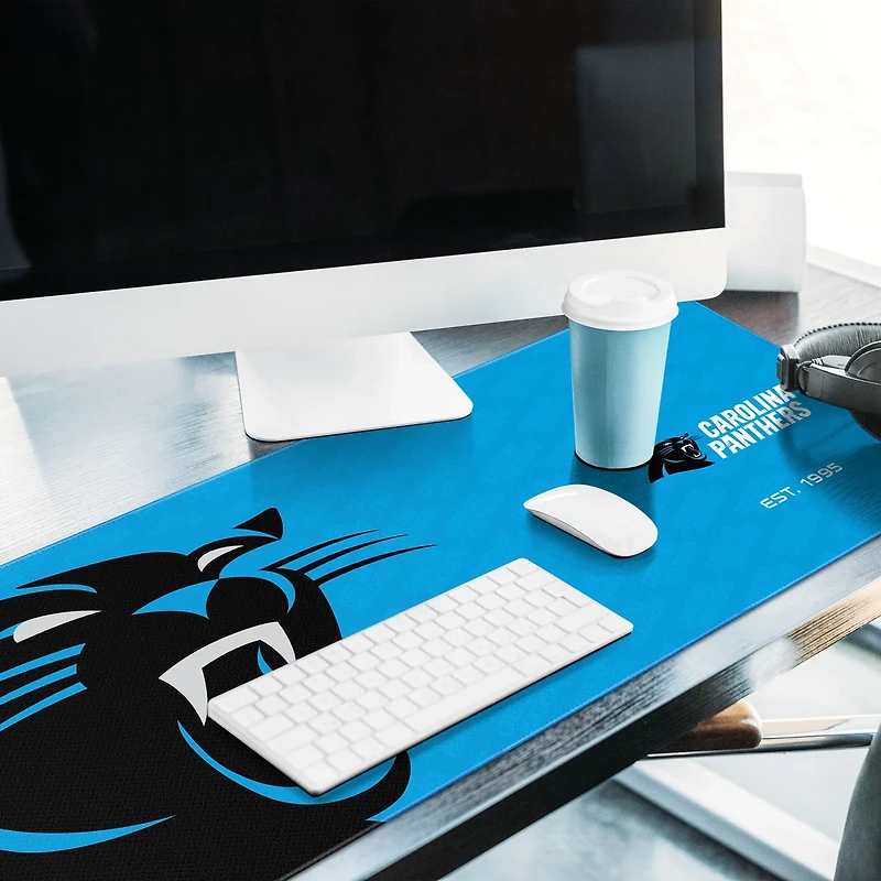 YouTheFan Carolina Panthers Logo Series Desk Pad