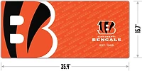 YouTheFan Cincinnati Bengals Logo Series Desk Pad