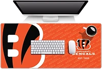 YouTheFan Cincinnati Bengals Logo Series Desk Pad