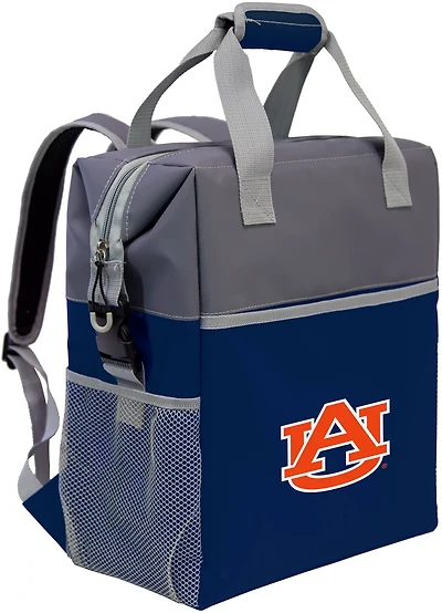 Logo Brands Auburn University Colorblock Backpack Cooler
