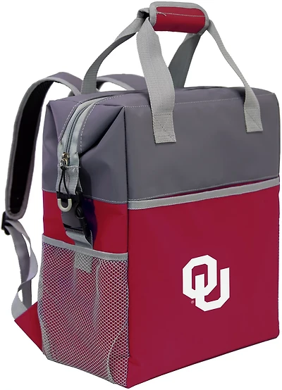 Logo Brands University of Oklahoma Colorblock Backpack Cooler