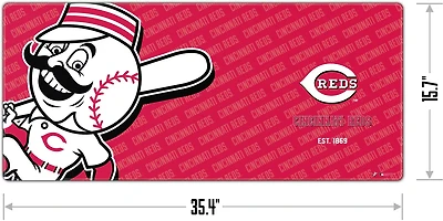 YouTheFan Cincinnati Reds Logo Series Desk Pad