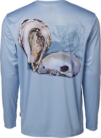 Magellan Outdoors Men's FishGear Southern Summer Oyster Graphic Long Sleeve T-shirt