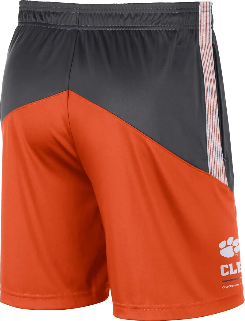 Nike Men's Clemson University Dri-FIT Knit Shorts