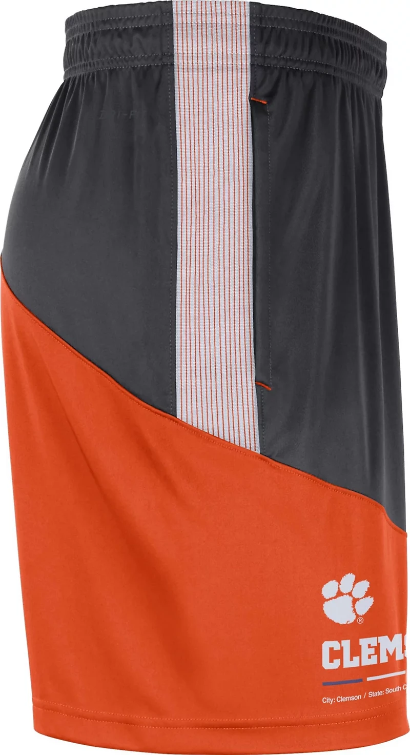 Nike Men's Clemson University Dri-FIT Knit Shorts