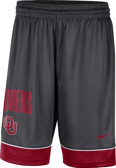Nike Men's University of Oklahoma Fast Break Shorts