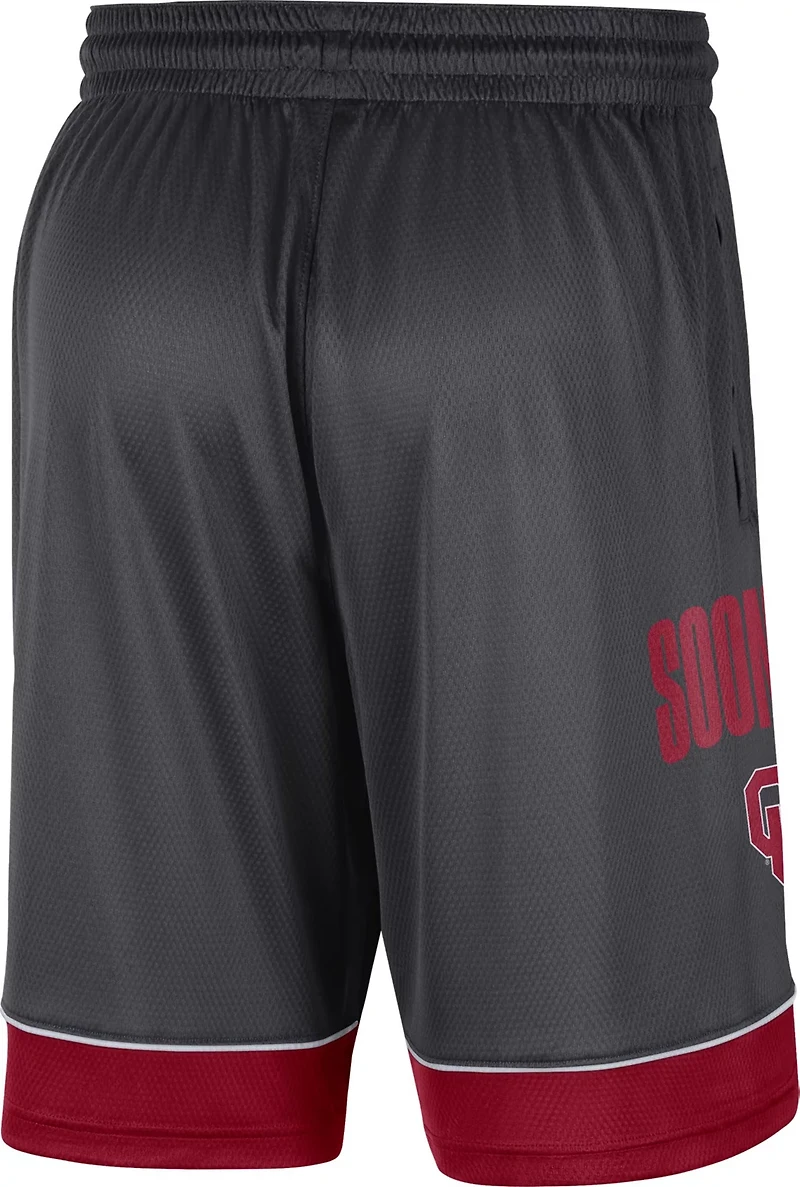 Nike Men's University of Oklahoma Fast Break Shorts