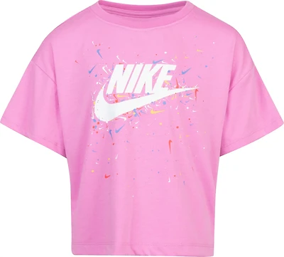 Nike Girls’ 4-7 Swoosh Pop Boxy T-shirt