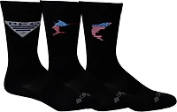 Columbia Sportswear Men's PFG Crew Socks 3-Pack