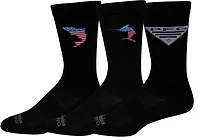 Columbia Sportswear Men's PFG Crew Socks 3-Pack
