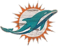 Fan Creations Miami Dolphins Distressed Logo Cutout Sign