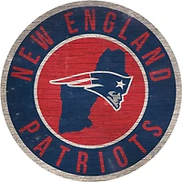 Fan Creations New England Patriots Circle State Sign