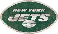 Fan Creations New York Jets Distressed Logo Cutout Sign